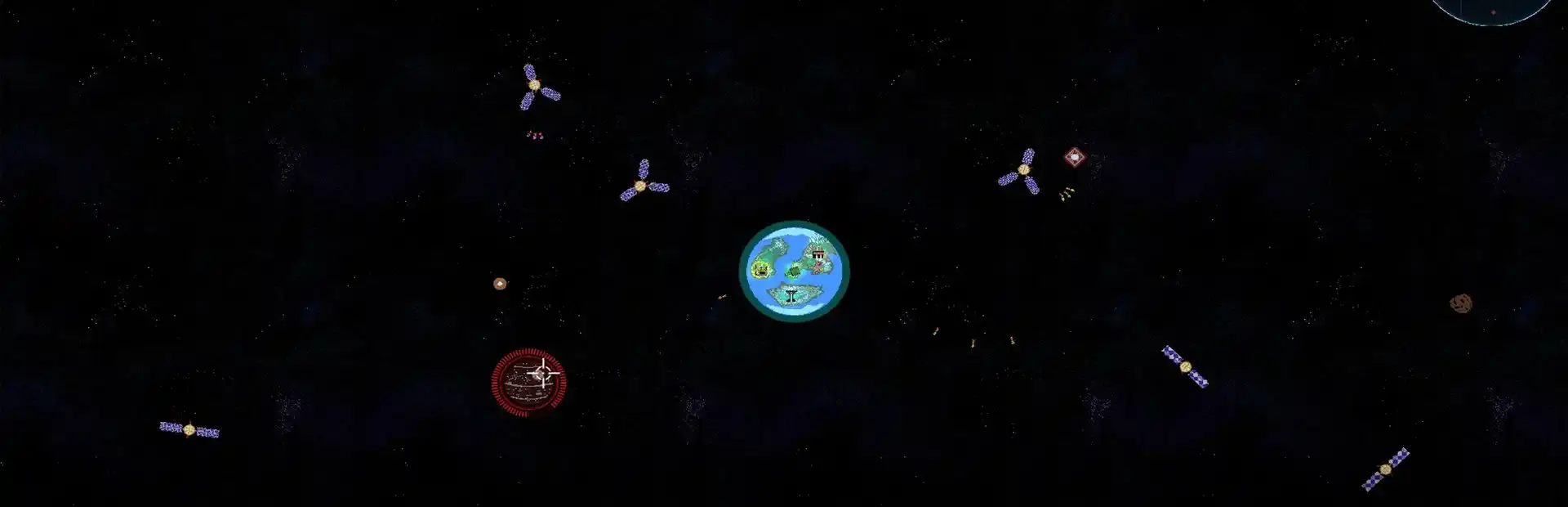 Planetary Defense: An Orbital Turret Defense System background