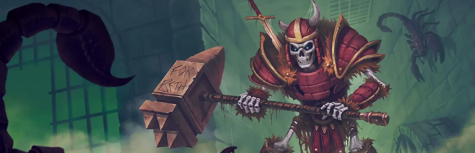 Skeletal Avenger background