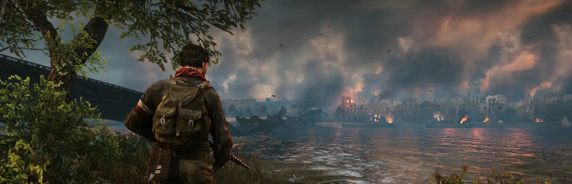 Enemy Front background