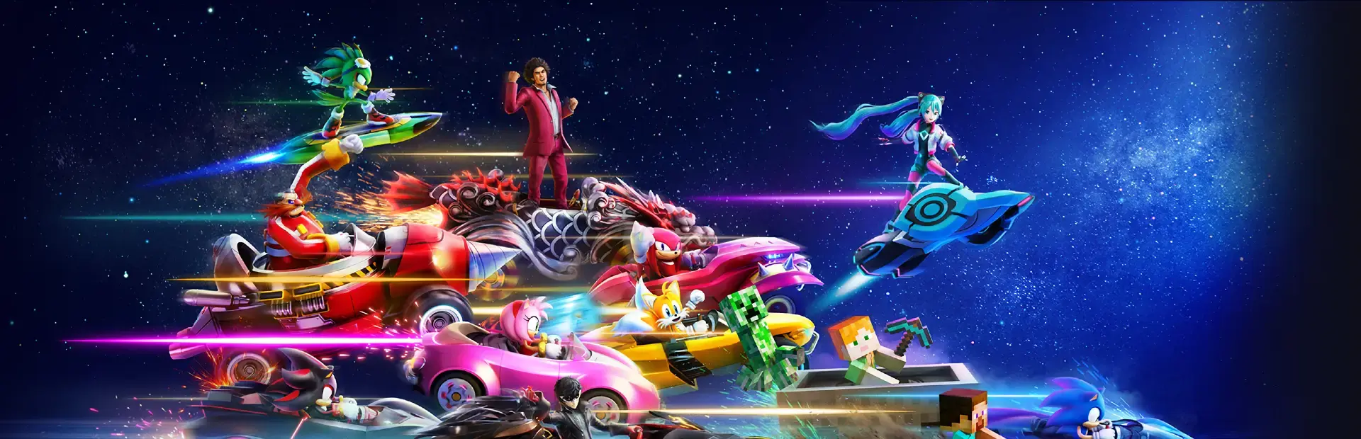 Sonic Racing: CrossWorlds background