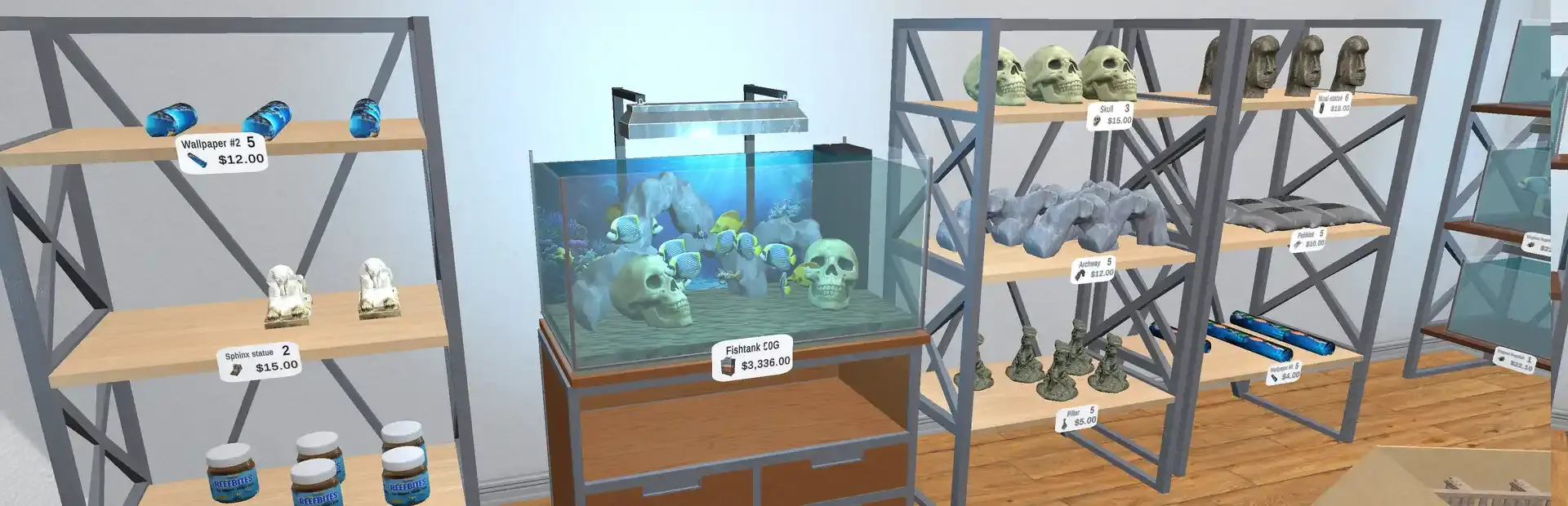 Fish Shop Simulator background
