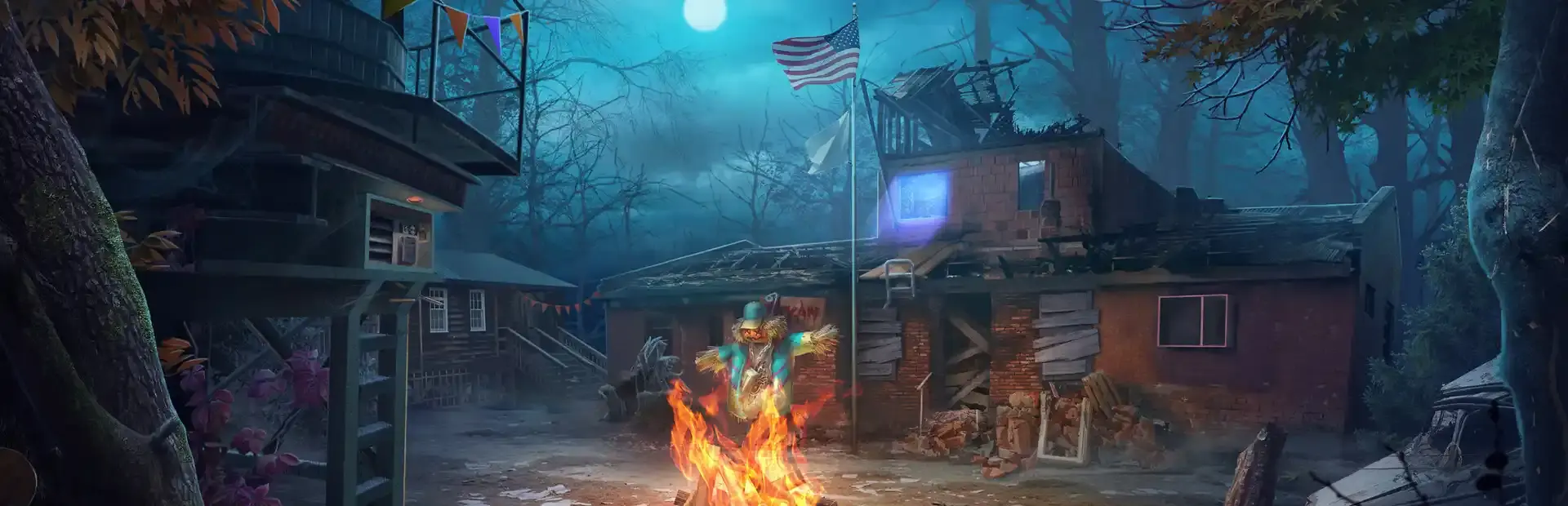 Halloween Stories: Horror Movie background