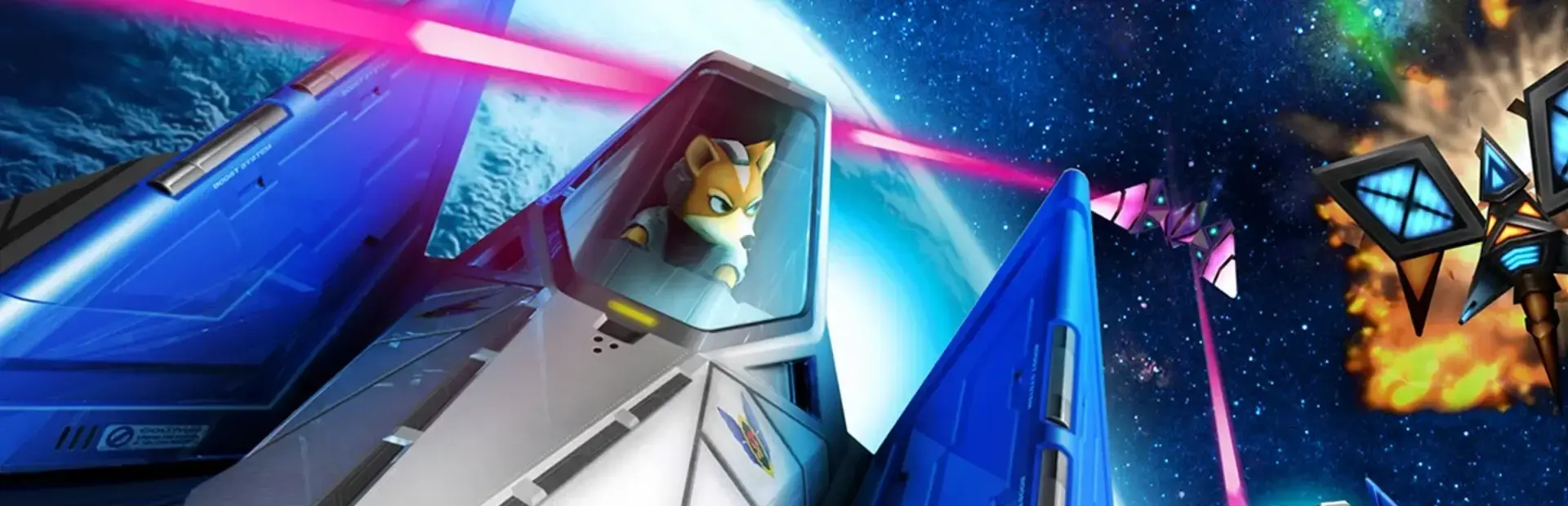 Star Fox 64 3D background
