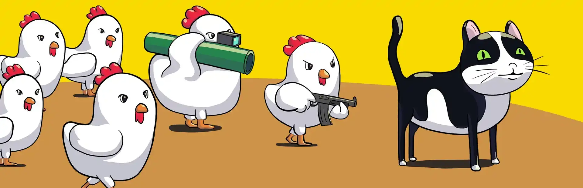 Bring The Chickens Home background