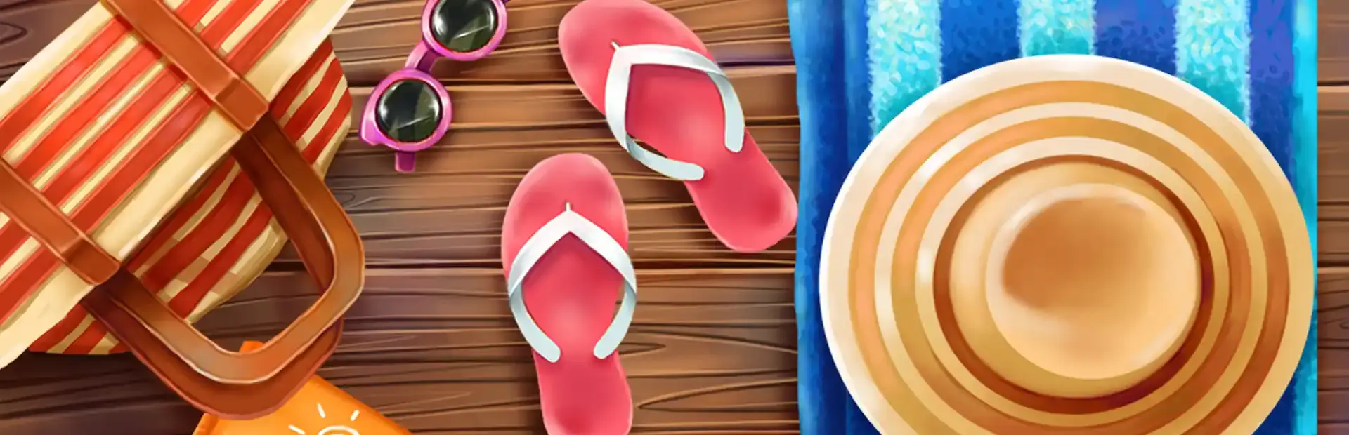 Solitaire Beach Season: Sounds of Waves background
