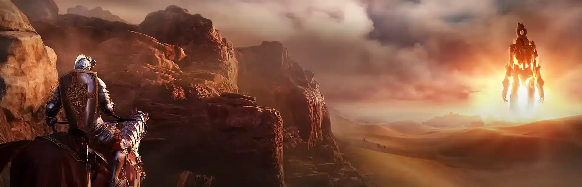 Black Desert background
