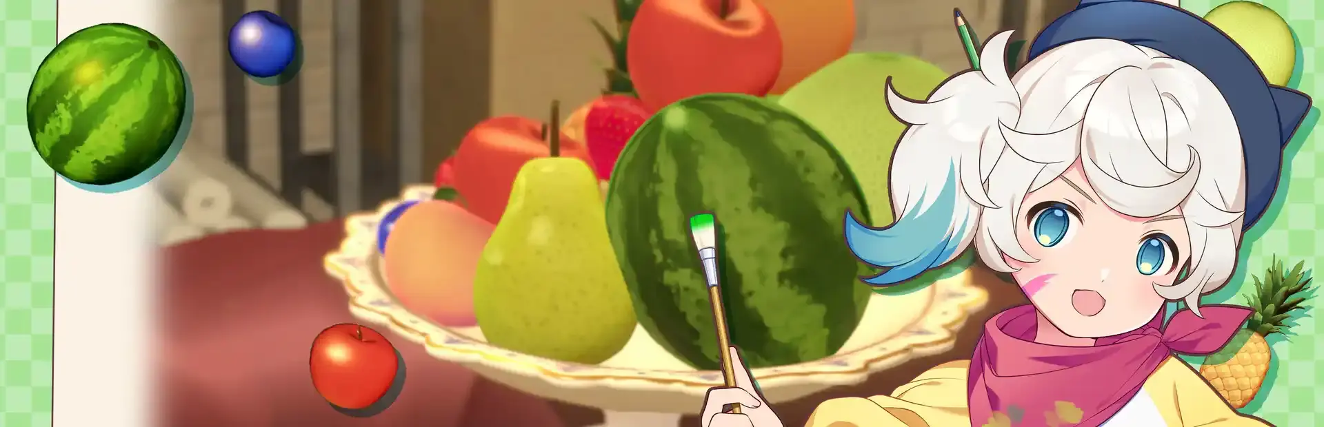 Fruit Mountain background
