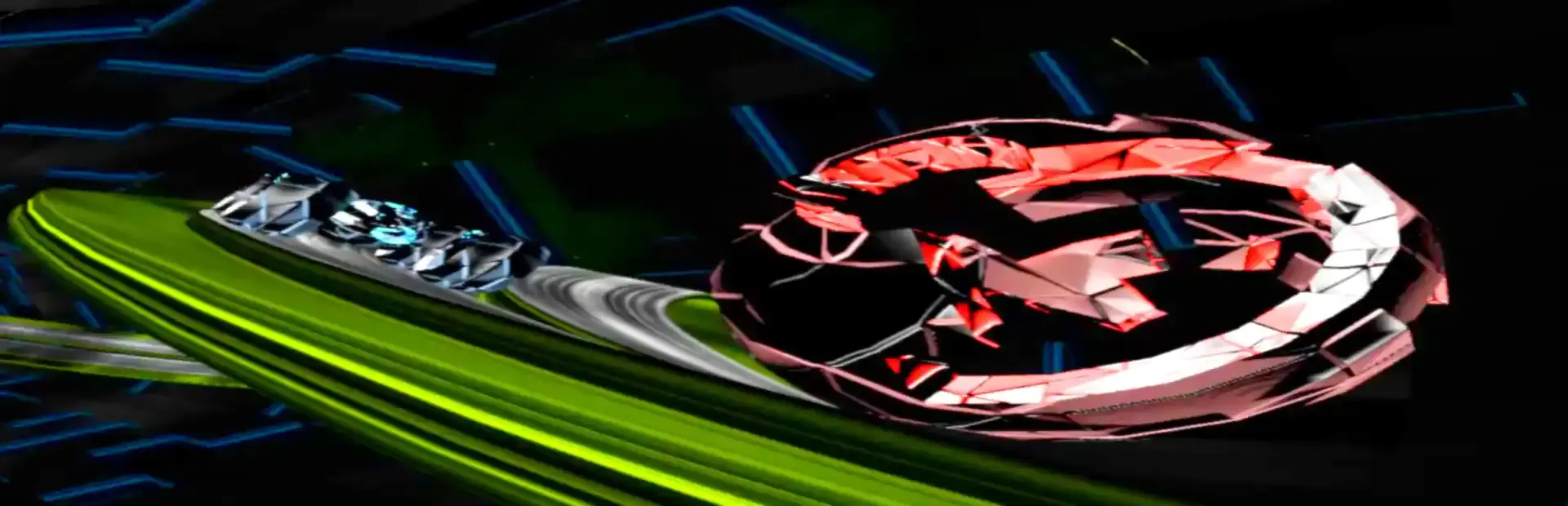 Orbtrain: Slot Racing background