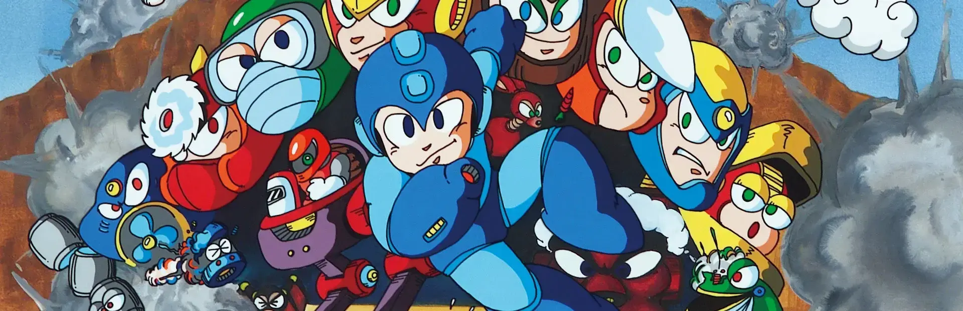 Mega Man 2 background