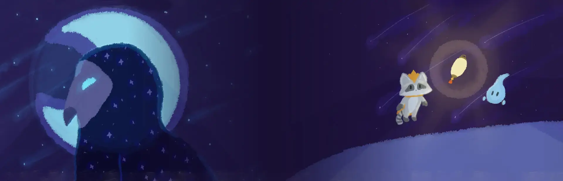 Pilfer: Story of Light background