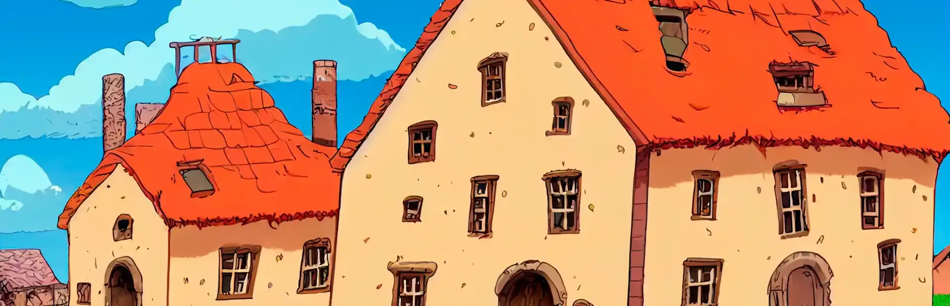Ghost Village background