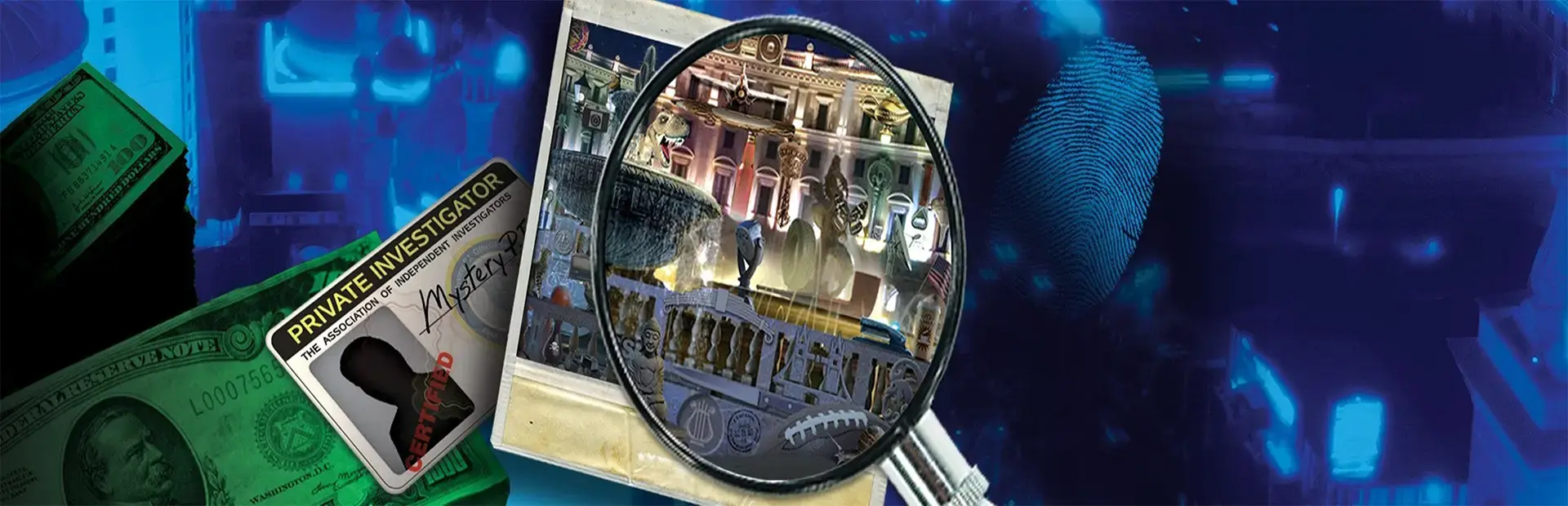 Mystery PI: The Vegas Heist background