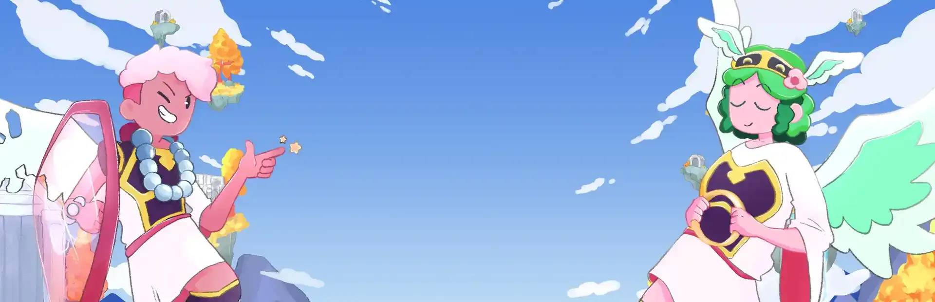 Aureole: Wings of Hope background