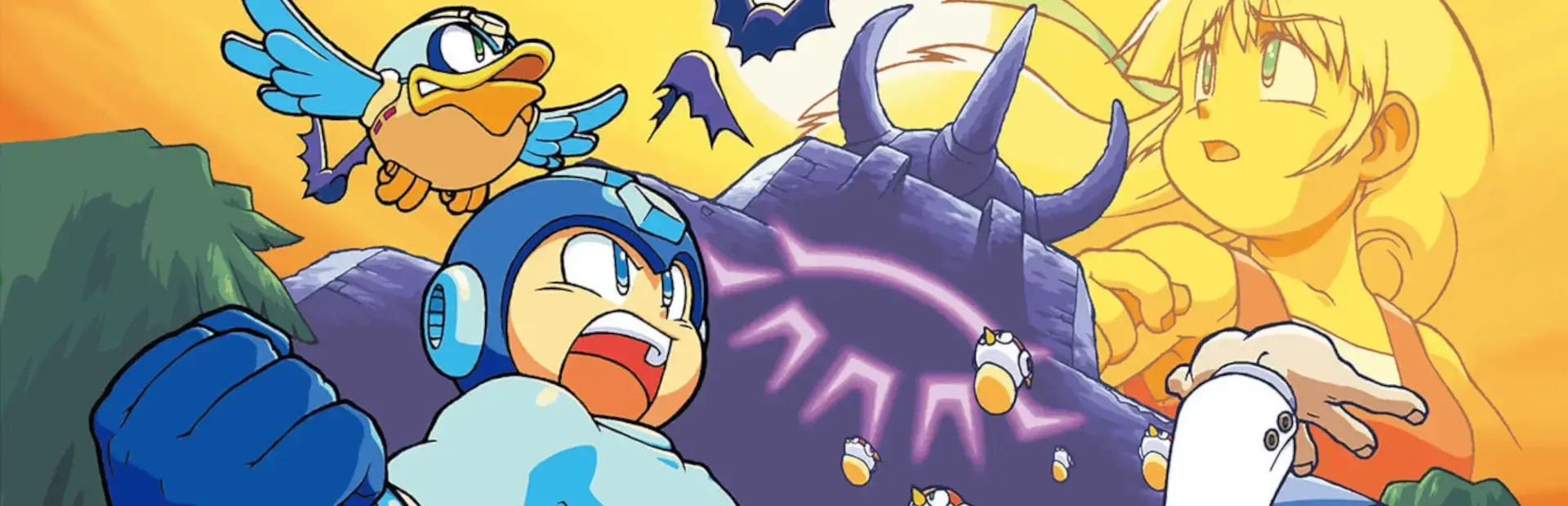 Super Adventure Rockman background