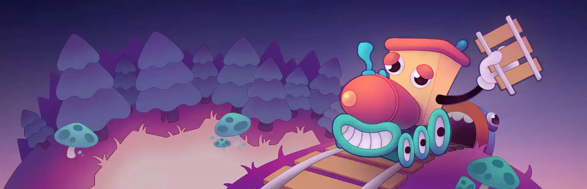 Trackastrophe! background