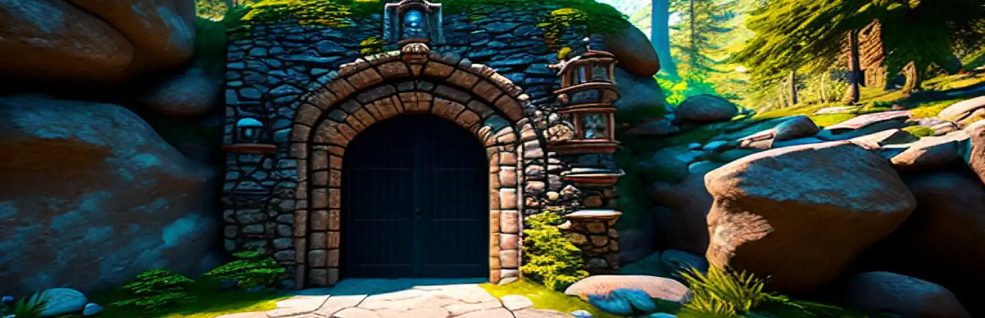 God's Forest background