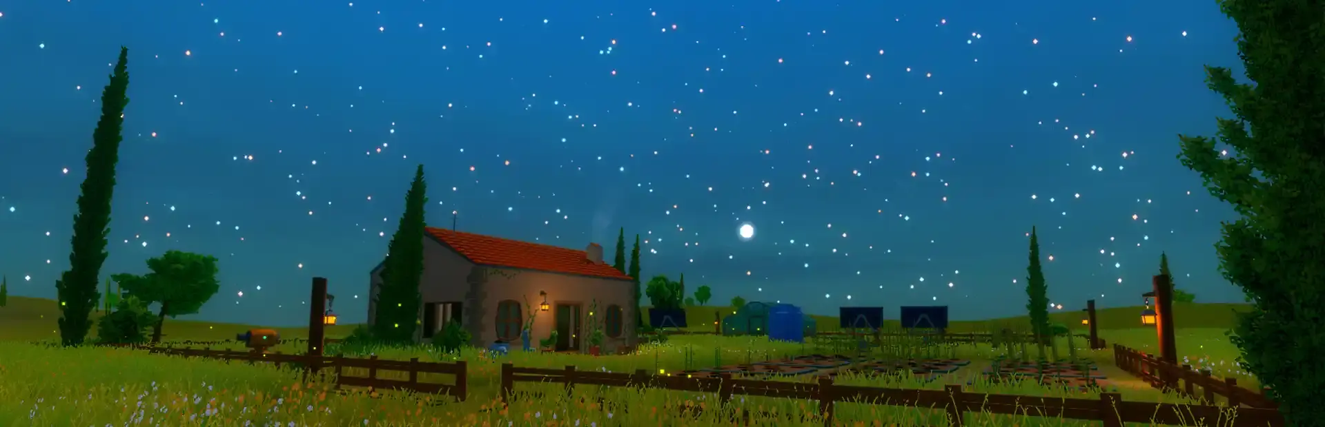 Ghost Villa background