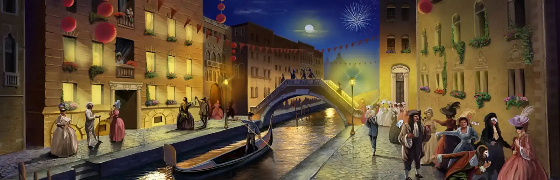 Mahjong Carnaval background