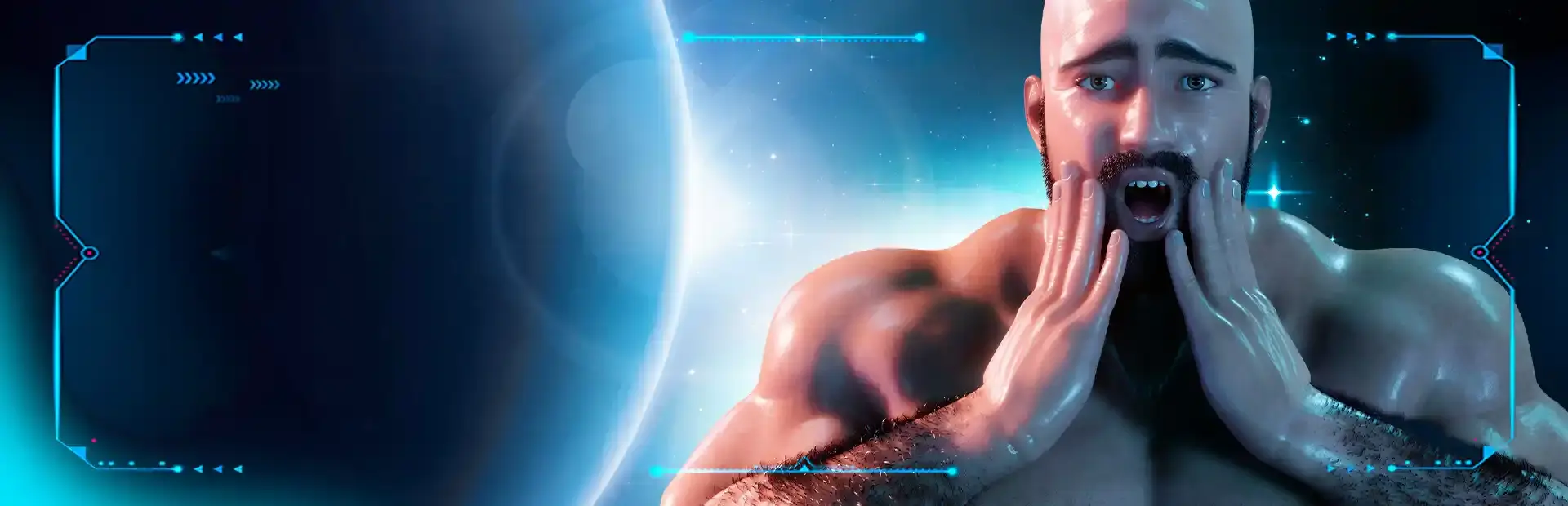 Gachi: Space Orgasm background
