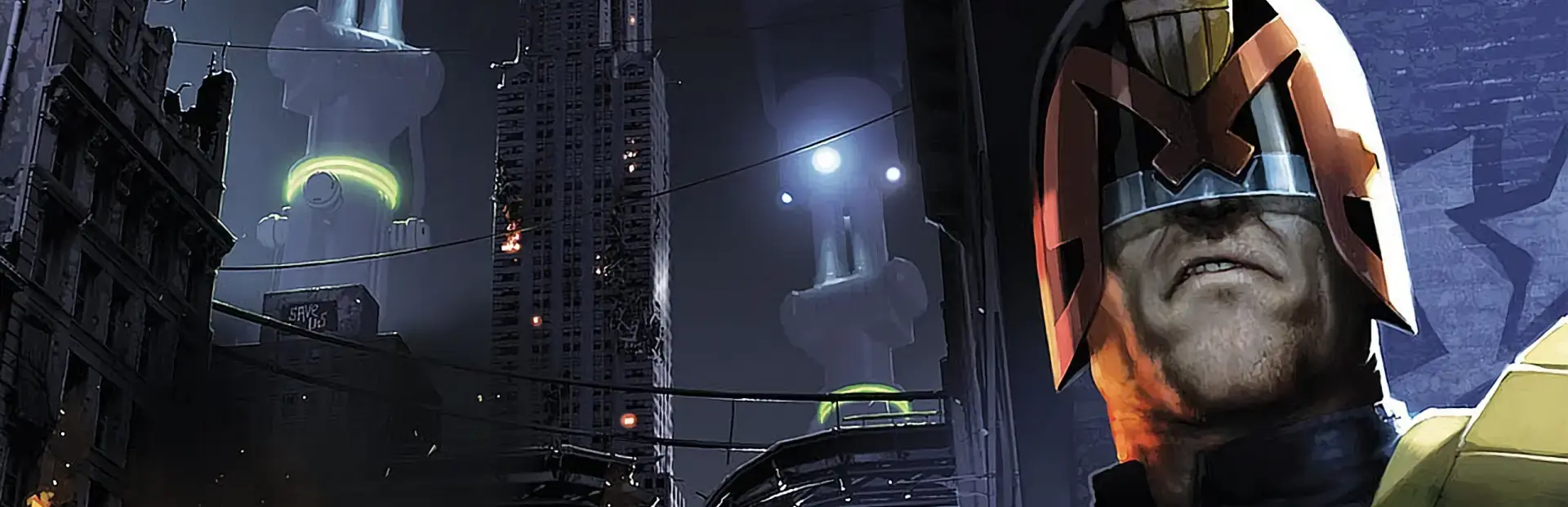 Judge Dredd vs. Zombies background