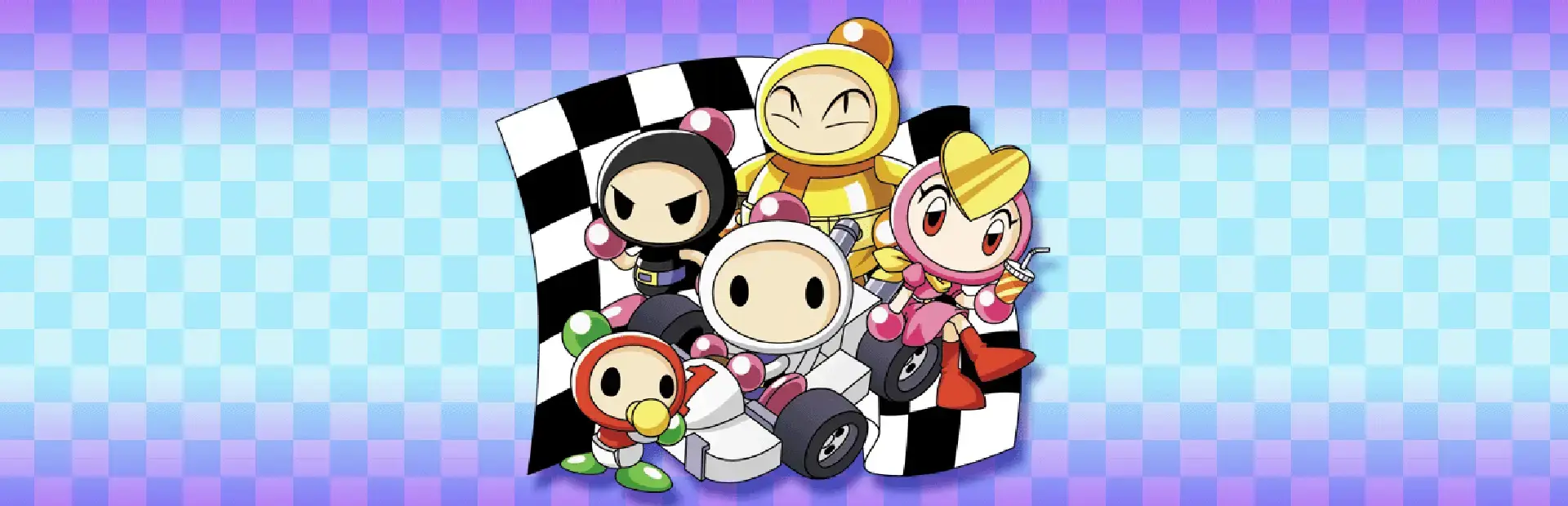 Bomberman Kart 3D background