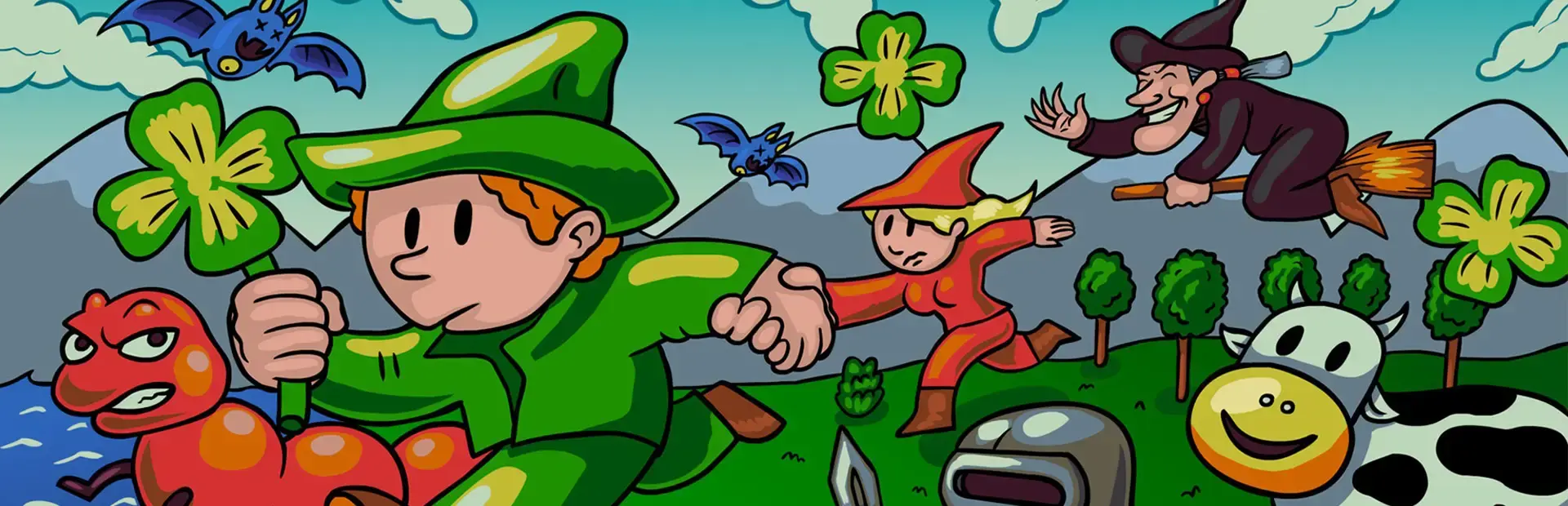 Job the Leprechaun background