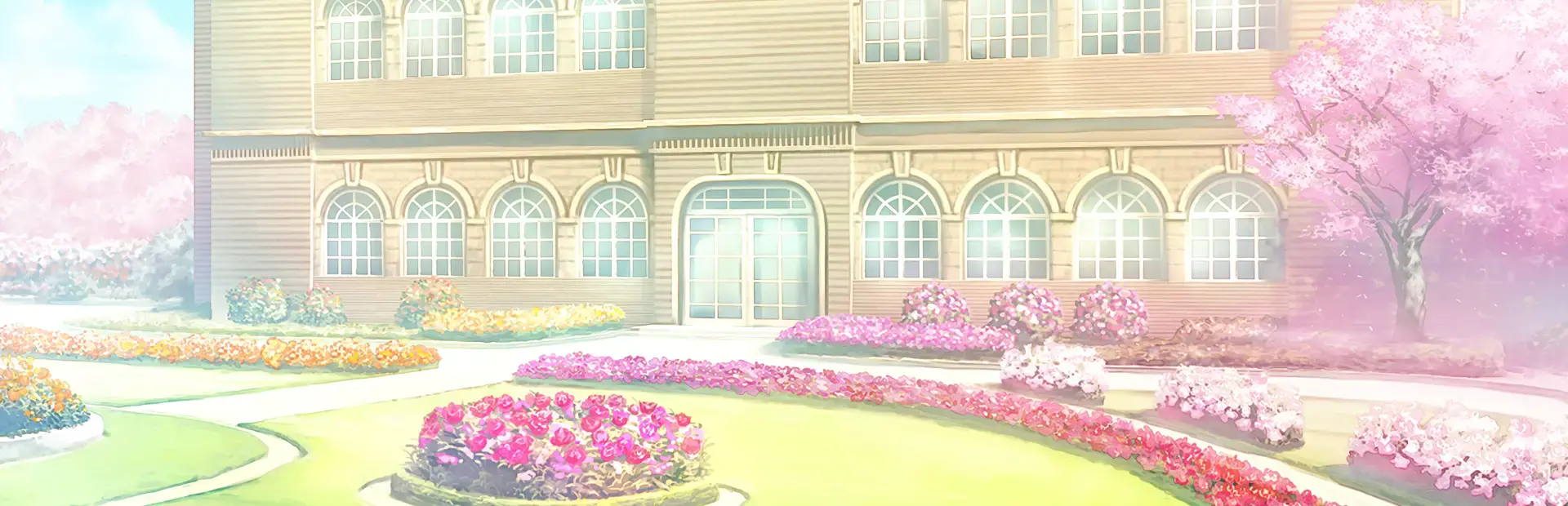 Flowers: Le Volume sur Printemps background