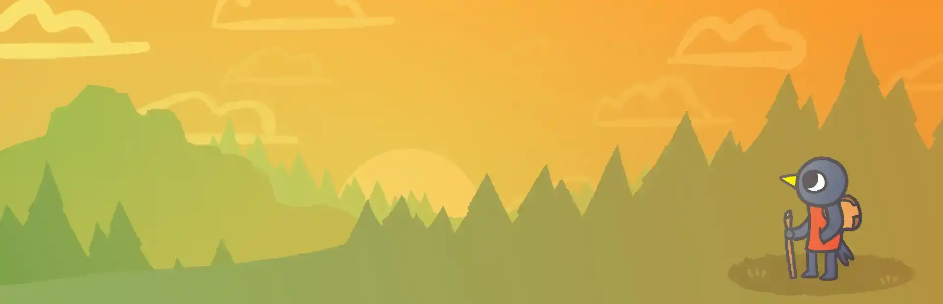 A Short Hike background