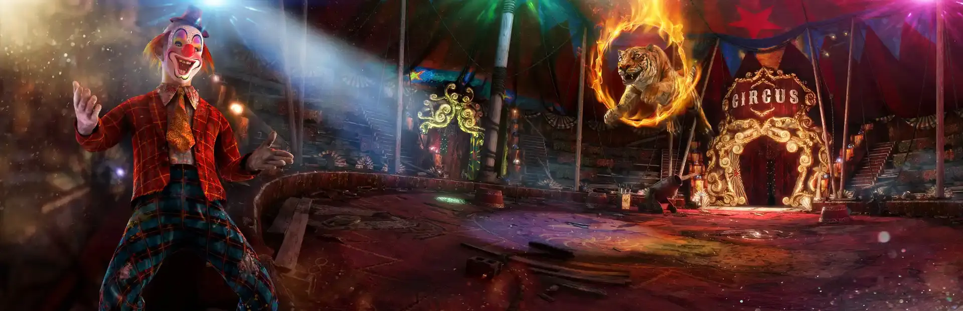 Lost Circus VR background
