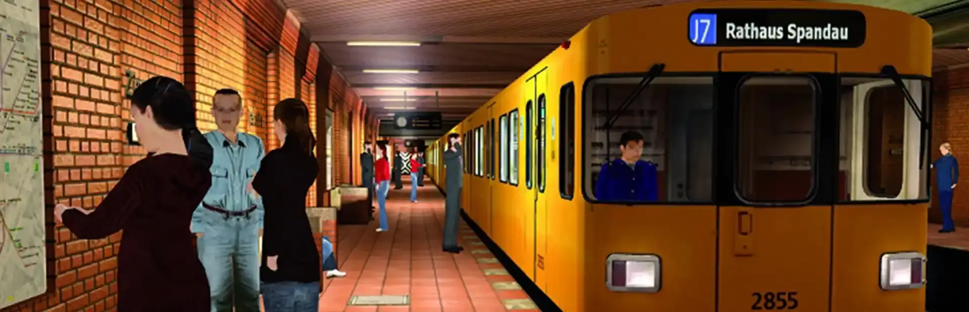 World of Subways: Volume 2 - U7 Berlin background