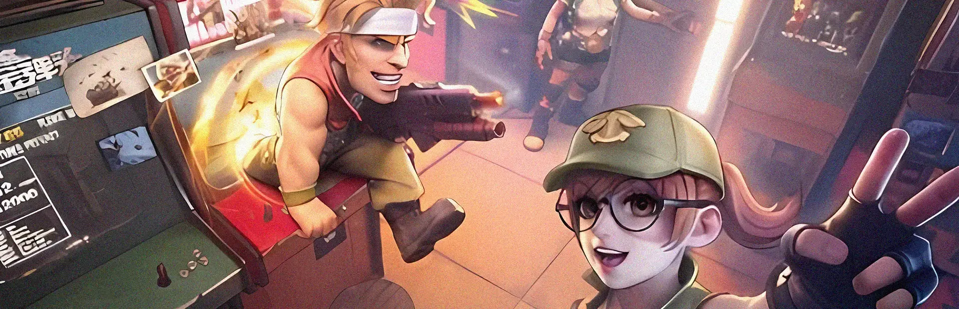 Metal Slug Awakening background