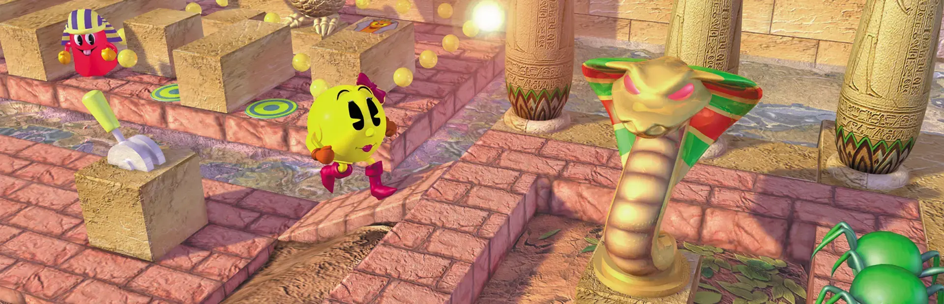 Maze Man Mania 3D background
