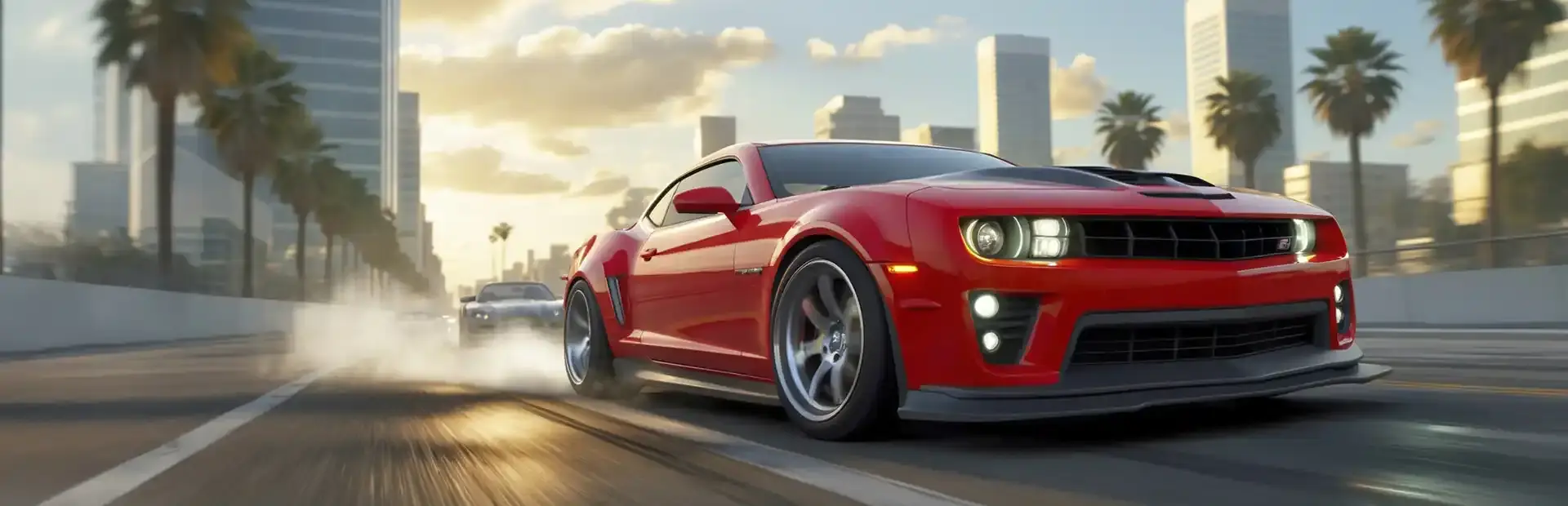 Classic Car Simulator Car Driving background