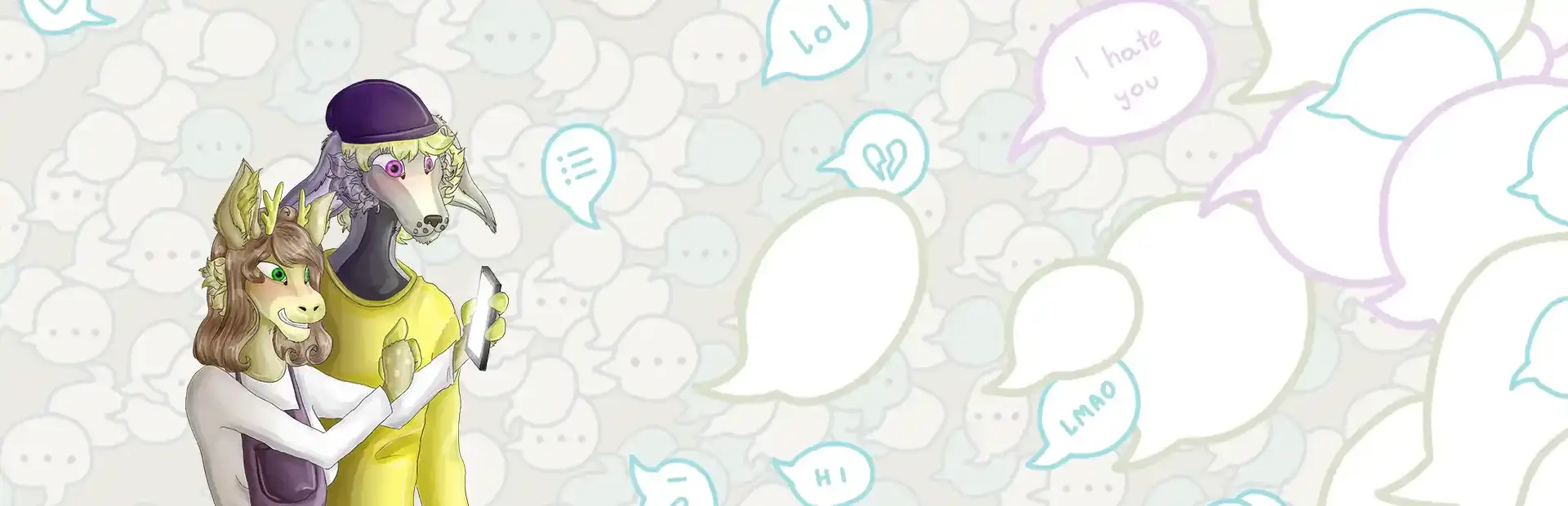 Furry Finder: Dating Visual Novel background