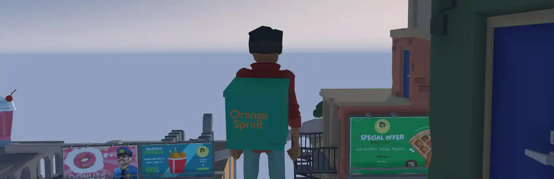 Dream Job: Delivery Simulator background