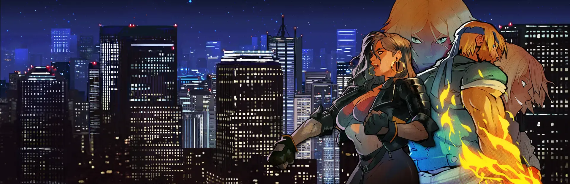 Streets of Rage 4: Anniversary Edition background