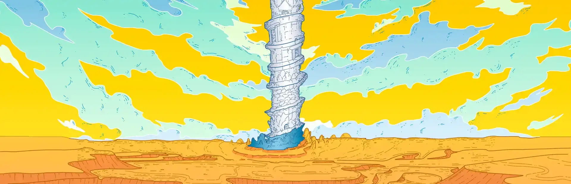 A Tower Full of Cats background