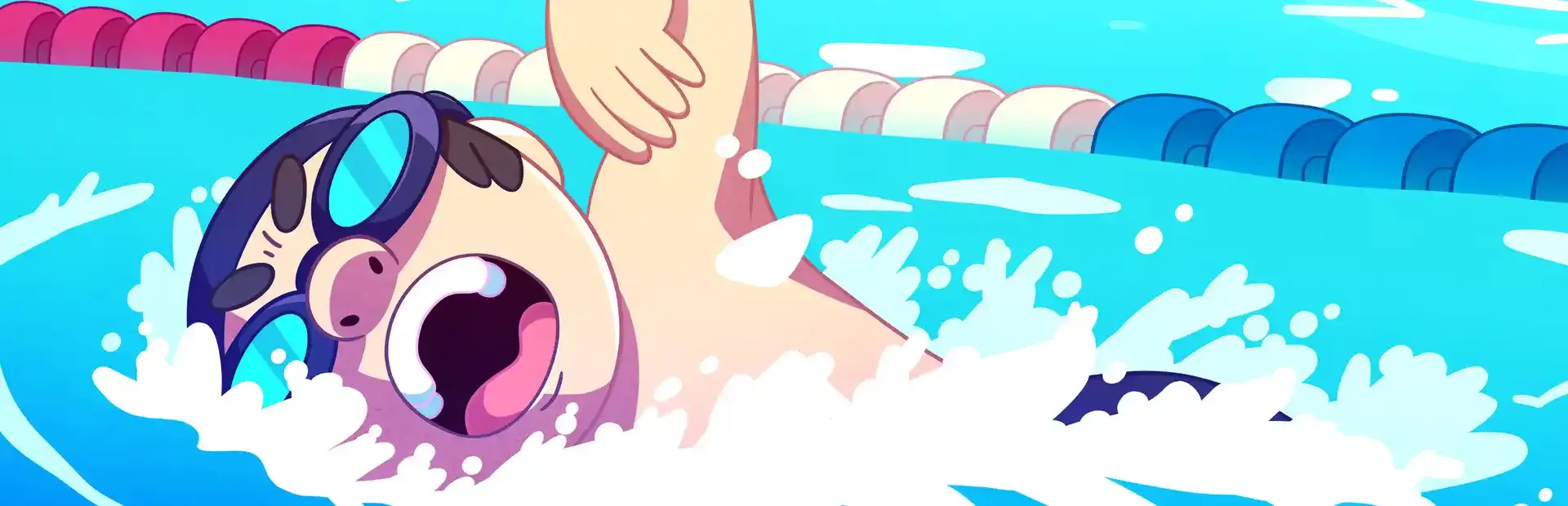 Swimming Dynasty background