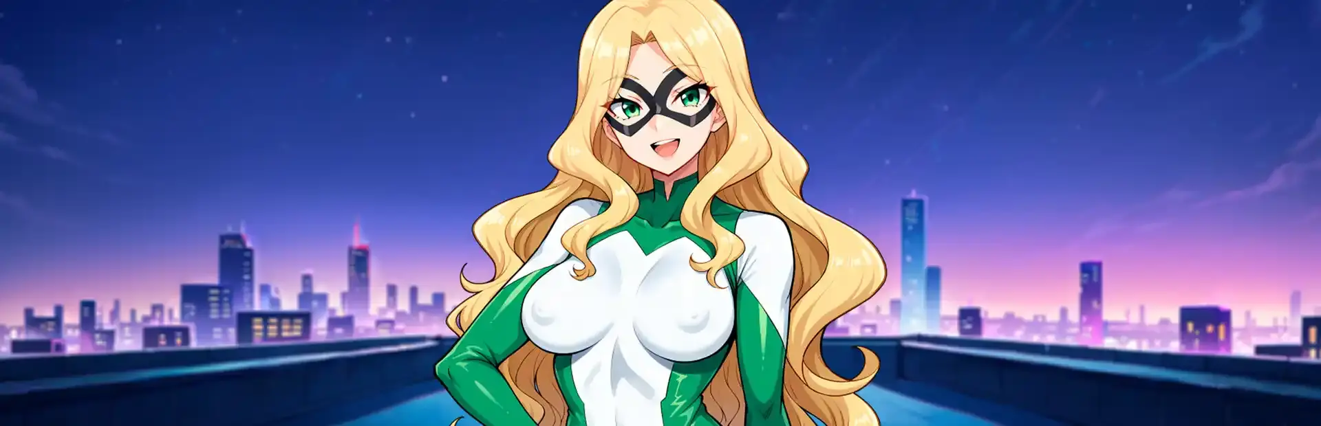 A Night With: SuperHero background
