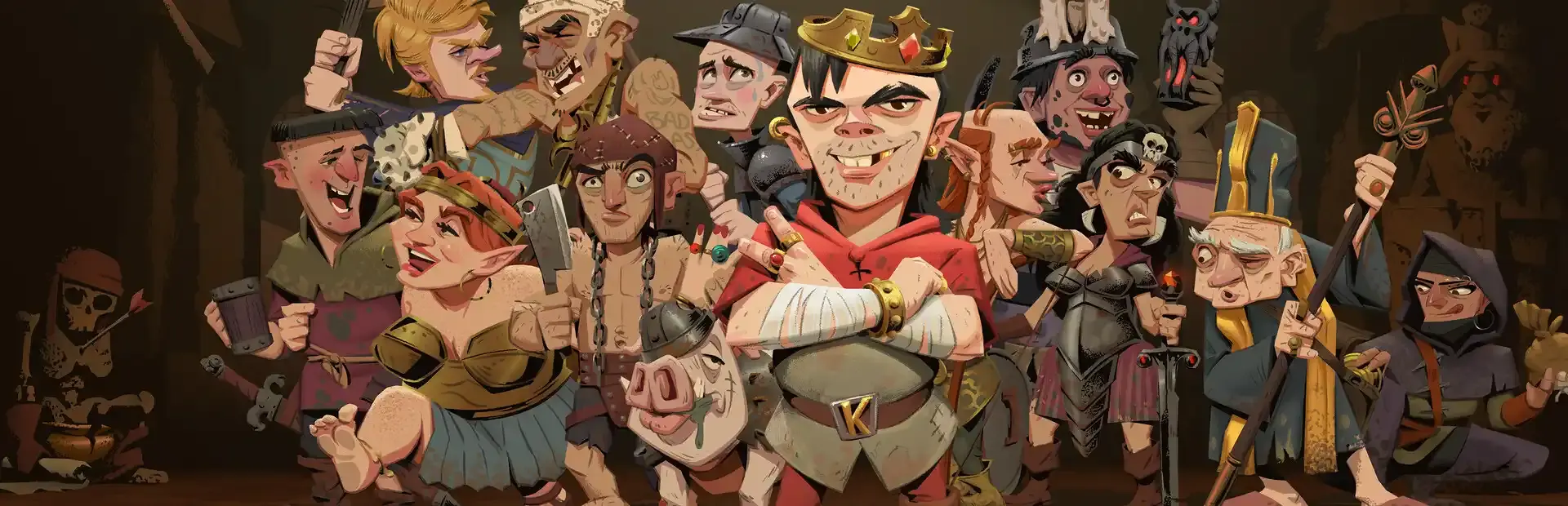 Happy Bastards background