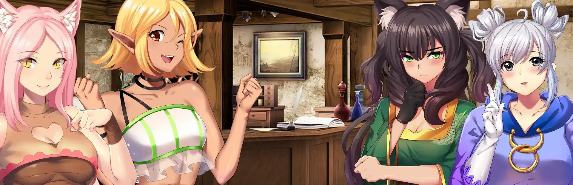 After I Met That Catgirl, My Questlist Got Too Long! background