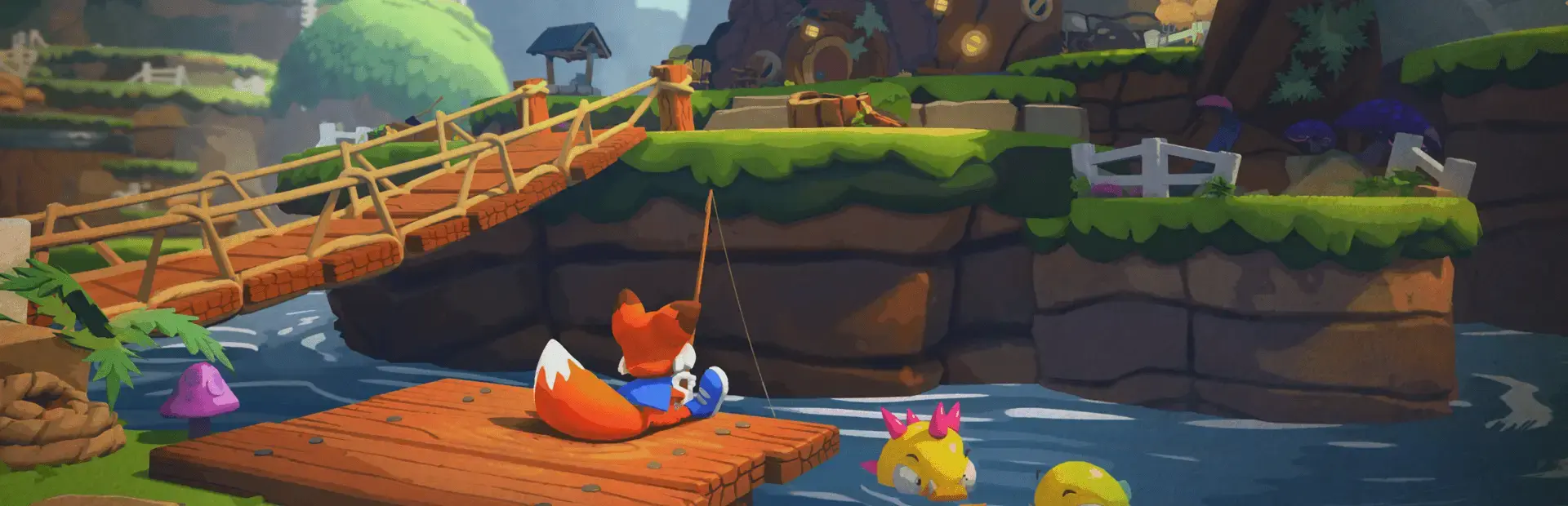 Super Lucky's Tale background