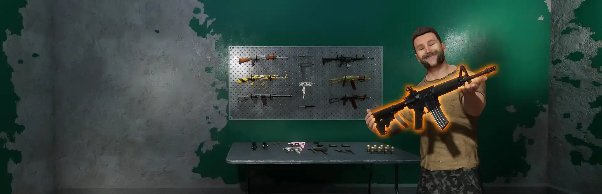Gun Center Simulator background