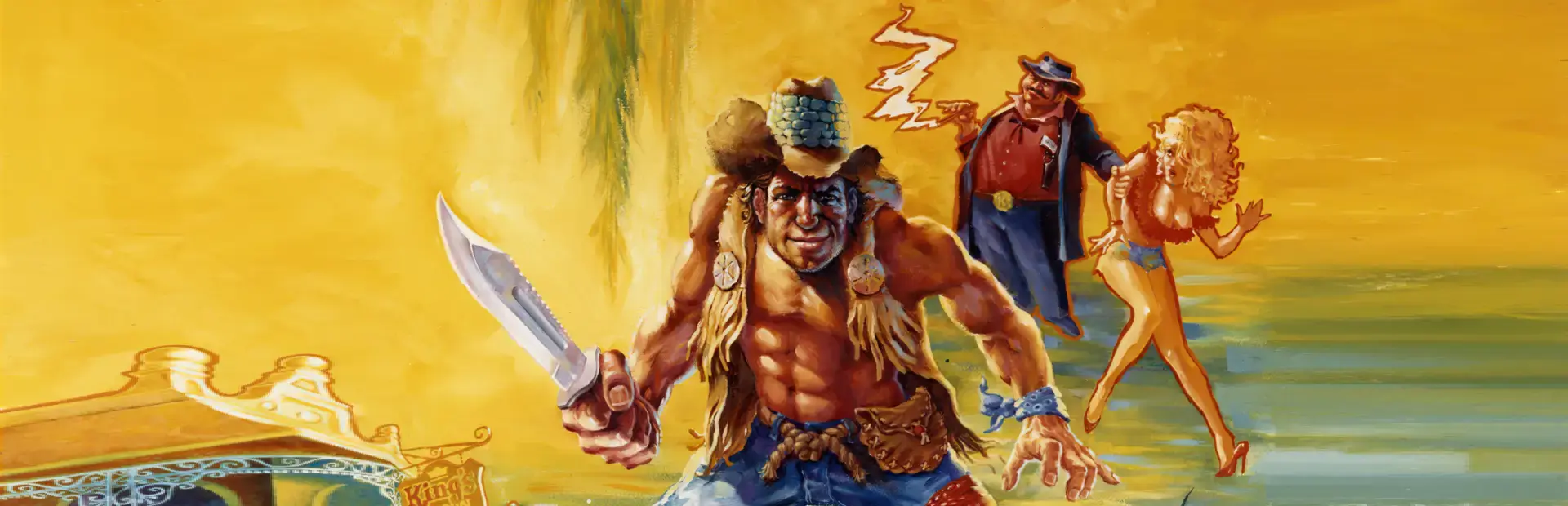 The Adventures of Bayou Billy background