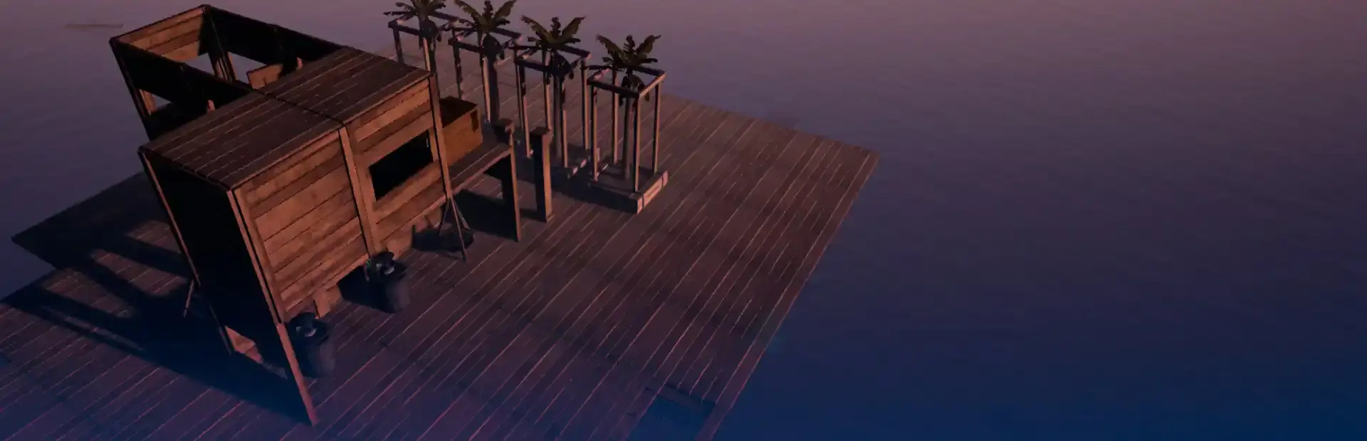 Survival on Raft background