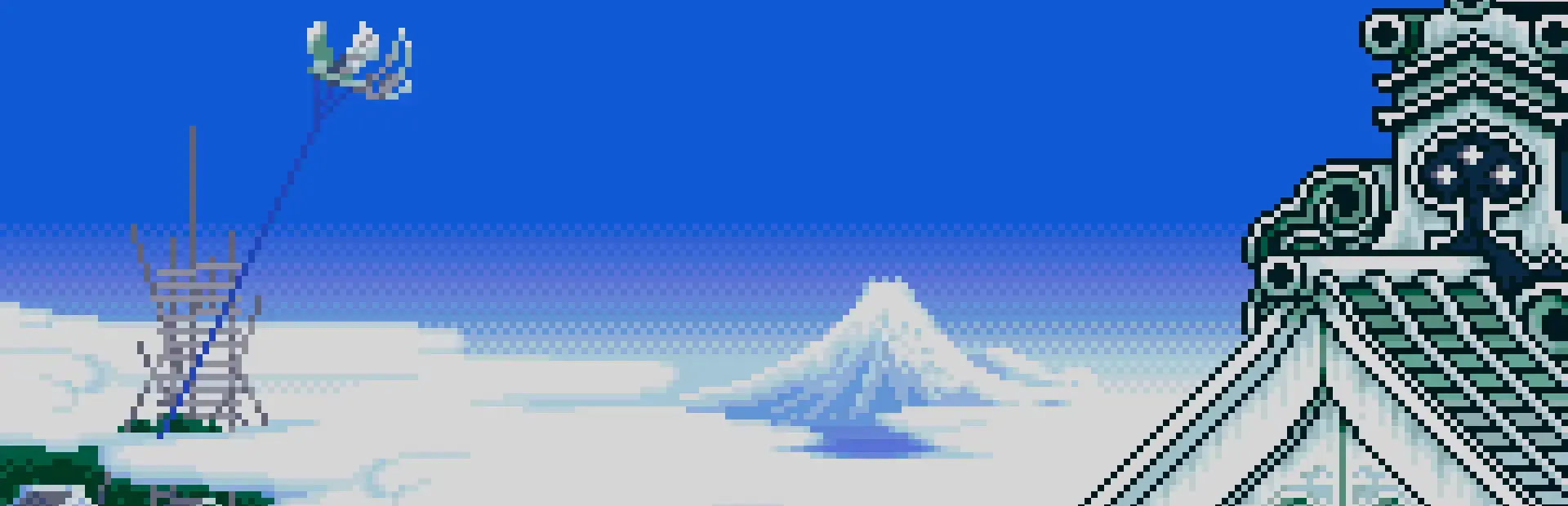 The Legend of the Mystical Ninja background