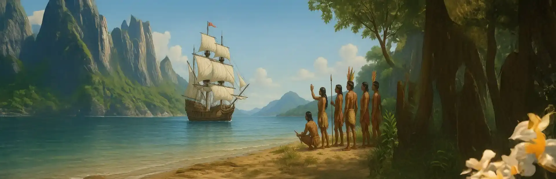 1492: Colonization of the New World background
