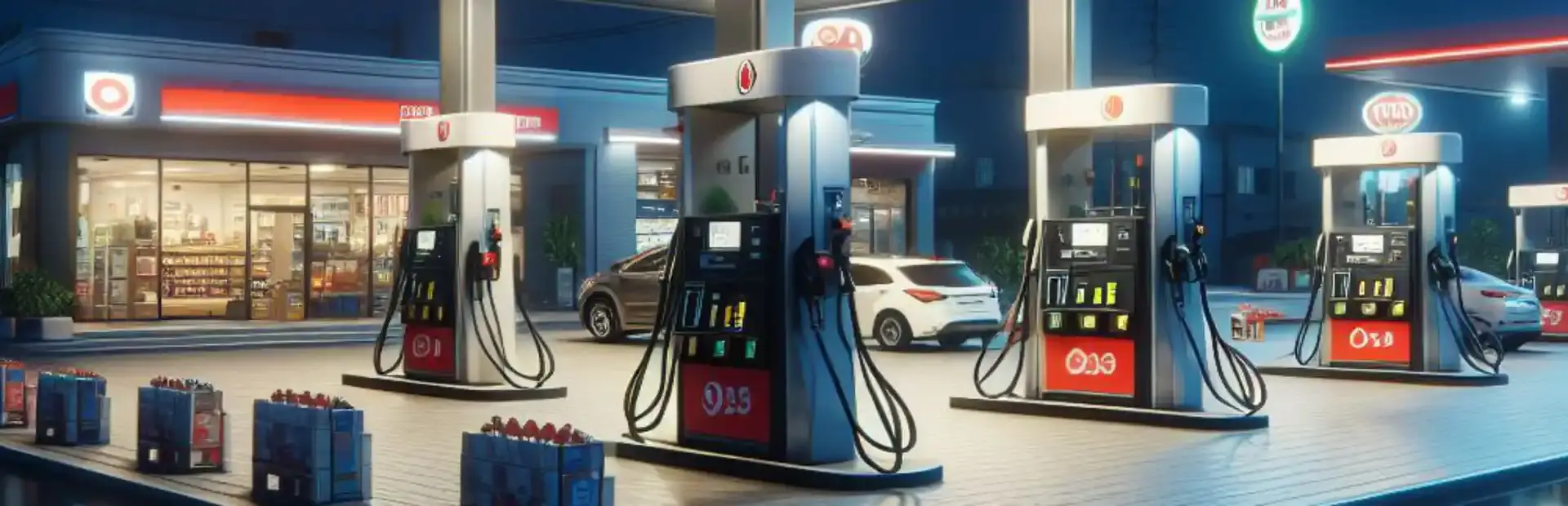 Fuel Station Simulator background