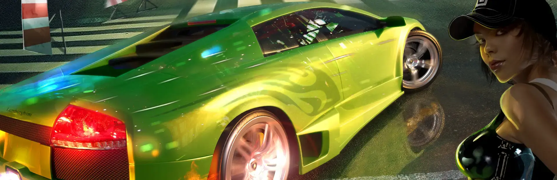 Asphalt 3: Street Rules background