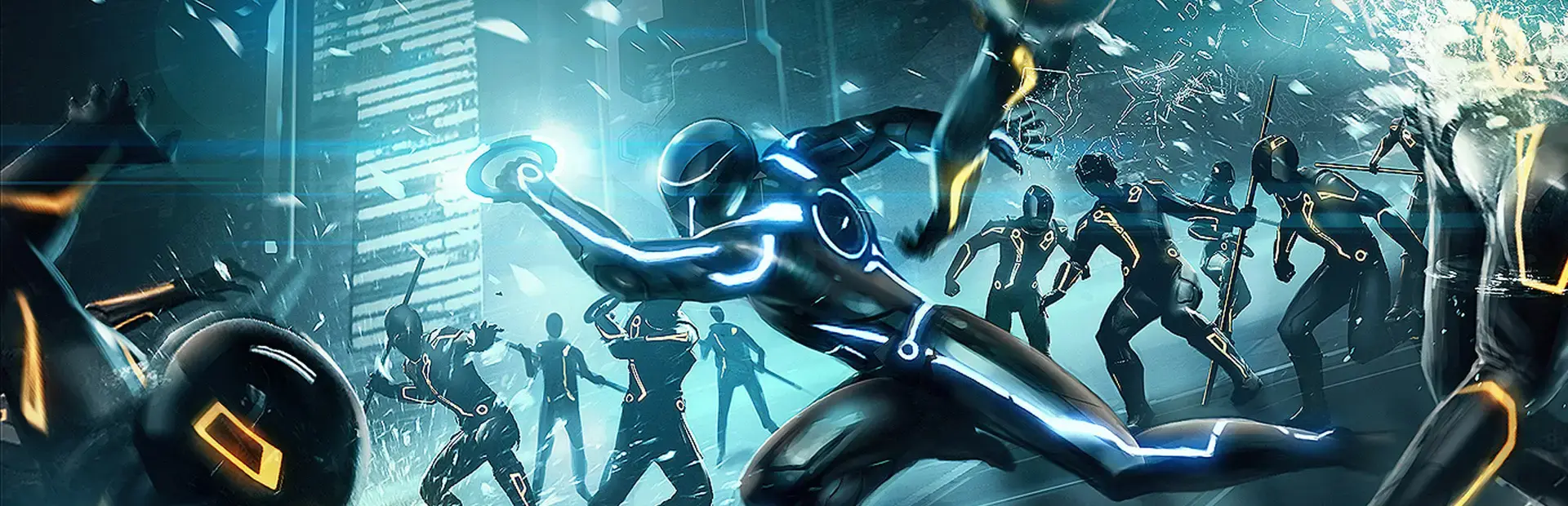 Tron: Solar Sailer background
